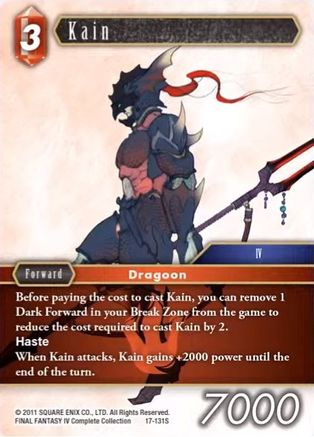 Kain (REBELLION'S CALL) - Premium Final Fantasy Single from Rebellion's Call - Just $0.33! Shop now at Game Crave Tournament Store