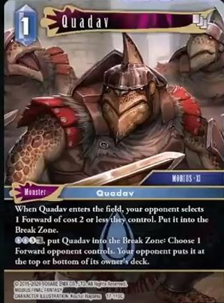 Quadav (REBELLION'S CALL) - Premium Final Fantasy Single from Rebellion's Call - Just $0.25! Shop now at Game Crave Tournament Store