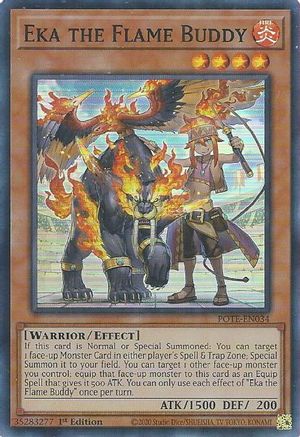 Game Crave Tournament Store - Eka the Flame Buddy (POTE-EN034)