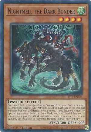 Nightmell the Dark Bonder (POTE-EN038) - Power of the Elements Unlimited - Premium Yugioh Single from Konami - Just $0.25! Shop now at Game Crave Tournament Store