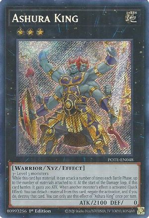 Ashura King (POTE-EN048) - Power of the Elements 1st Edition - Premium Yugioh Single from Konami - Just $0.26! Shop now at Game Crave Tournament Store