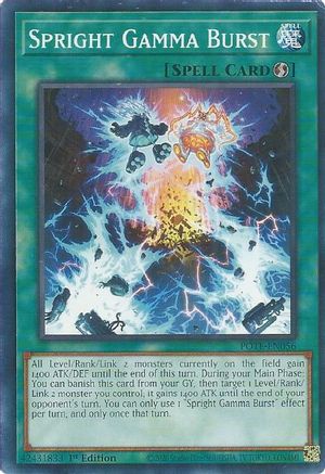 Spright Gamma Burst (POTE-EN056) - Power of the Elements 1st Edition - Premium Yugioh Single from Konami - Just $0.08! Shop now at Game Crave Tournament Store