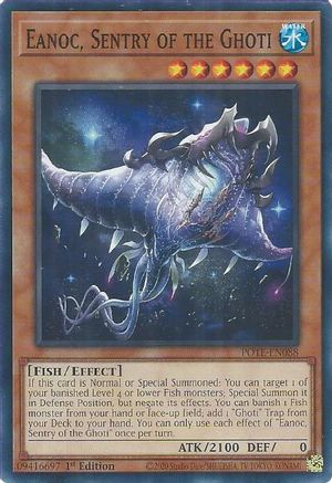 Eanoc, Sentry of the Ghoti (POTE-EN088) - Power of the Elements Unlimited - Premium Yugioh Single from Konami - Just $0.08! Shop now at Game Crave Tournament Store