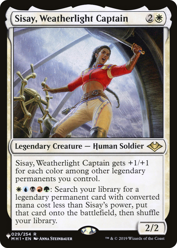 Sisay, Weatherlight Captain (PCTB-006) - From Cute to Brute - Premium MTG Single from Wizards of the Coast - Just $0.53! Shop now at Game Crave Tournament Store