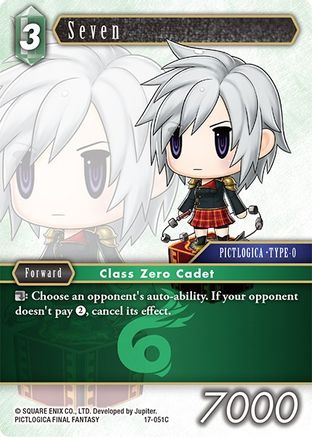 Seven (REBELLION'S CALL) - Premium Final Fantasy Single from Rebellion's Call - Just $0.25! Shop now at Game Crave Tournament Store