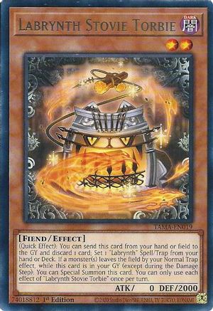 Labrynth Stovie Torbie (TAMA-EN019) - Tactical Masters 1st Edition - Premium Yugioh Single from Konami - Just $0.08! Shop now at Game Crave Tournament Store