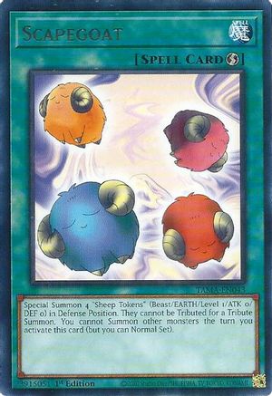 Scapegoat (TAMA-EN043) - Tactical Masters 1st Edition - Premium Yugioh Single from Konami - Just $0.08! Shop now at Game Crave Tournament Store