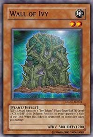 Wall of Ivy (CSOC-EN004) - Crossroads of Chaos 1st Edition - Premium Yugioh Single from Konami - Just $0.26! Shop now at Game Crave Tournament Store