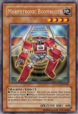 Morphtronic Boomboxen (CSOC-EN009) - Crossroads of Chaos Unlimited - Premium Yugioh Single from Konami - Just $0.71! Shop now at Game Crave Tournament Store