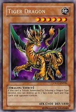Tiger Dragon (CSOC-EN036) - Crossroads of Chaos Unlimited - Premium Yugioh Single from Konami - Just $0.25! Shop now at Game Crave Tournament Store