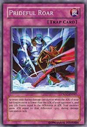 Prideful Roar (CSOC-EN067) - Crossroads of Chaos Unlimited - Premium Yugioh Single from Konami - Just $0.25! Shop now at Game Crave Tournament Store
