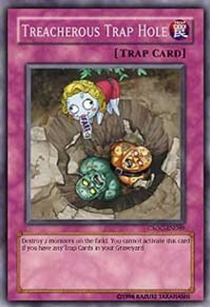 Treacherous Trap Hole (CSOC-EN089) - Crossroads of Chaos 1st Edition - Premium Yugioh Single from Konami - Just $19.69! Shop now at Game Crave Tournament Store