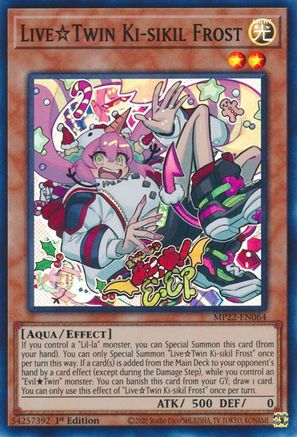 Live Twin Ki-sikil Frost (MP22-EN064) - 2022 Tin of the Pharaoh's Gods 1st Edition - Premium Yugioh Single from Konami - Just $0.50! Shop now at Game Crave Tournament Store
