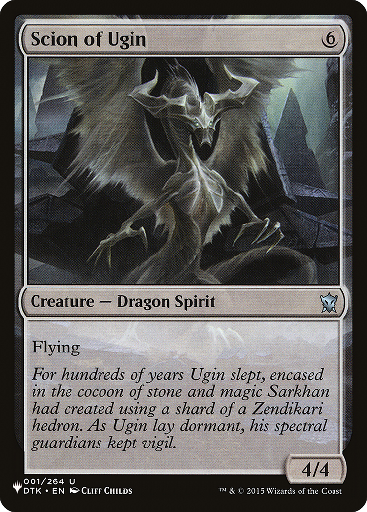 Scion of Ugin (PLIST-653) - The List - Premium MTG Single from Wizards of the Coast - Just $0.08! Shop now at Game Crave Tournament Store