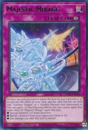 Majestic Mirage (MP22-EN166) - 2022 Tin of the Pharaoh's Gods 1st Edition - Premium Yugioh Single from Konami - Just $0.25! Shop now at Game Crave Tournament Store