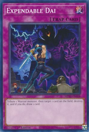 Expendable Dai (MP22-EN108) - 2022 Tin of the Pharaoh's Gods 1st Edition - Premium Yugioh Single from Konami - Just $0.25! Shop now at Game Crave Tournament Store