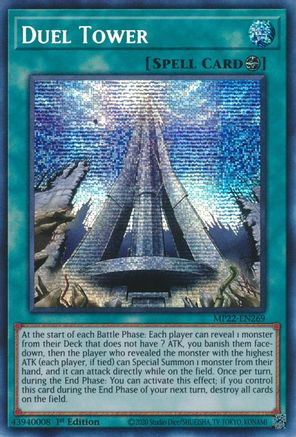 Duel Tower (MP22-EN269) - 2022 Tin of the Pharaoh's Gods 1st Edition - Premium Yugioh Single from Konami - Just $0.25! Shop now at Game Crave Tournament Store