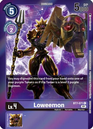 Loweemon (Event Pack 3) (BT7-071) - Next Adventure Foil - Premium Digimon Single from Bandai - Just $0.43! Shop now at Game Crave Tournament Store