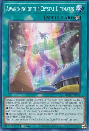 Game Crave Tournament Store - Awakening of the Crystal Ultimates (SDCB-EN016) - Structure Deck: Legend of the Crystal Beasts 1st Edition Game Crave Tournament Store - Awakening of the Crystal Ultimates (SDCB-EN016) - Structure Deck: Legend of the Crystal Beasts 1st Edition