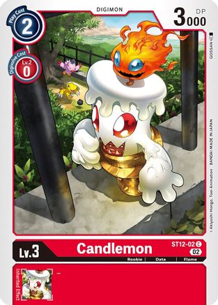 Candlemon (ST12-02) - Starter Deck 12: Jesmon - Premium Digimon Single from Bandai - Just $0.08! Shop now at Game Crave Tournament Store