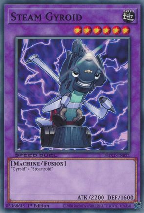 Steam Gyroid (SGX2-ENB21) - Speed Duel GX: Midterm Paradox 1st Edition - Premium Yugioh Single from Konami - Just $0.25! Shop now at Game Crave Tournament Store