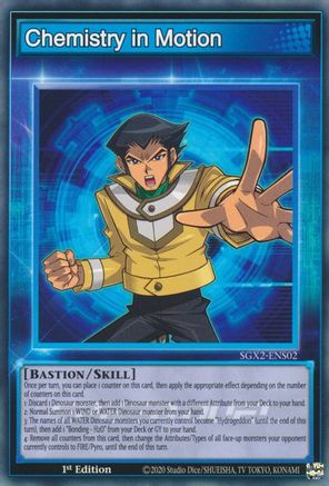 Chemistry in Motion (SGX2-ENS02) - Speed Duel GX: Midterm Paradox 1st Edition - Premium Yugioh Single from Konami - Just $0.25! Shop now at Game Crave Tournament Store