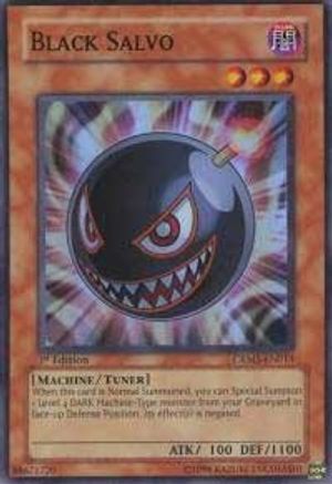 Black Salvo (CRMS-EN015) - Crimson Crisis Unlimited - Premium Yugioh Single from Konami - Just $1.10! Shop now at Game Crave Tournament Store