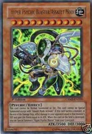 Hyper Psychic Blaster/Assault Mode (CRMS-EN020) - Crimson Crisis 1st Edition - Premium Yugioh Single from Konami - Just $0.67! Shop now at Game Crave Tournament Store