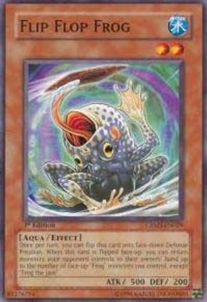 Flip Flop Frog (CRMS-EN029) - Crimson Crisis Unlimited - Premium Yugioh Single from Konami - Just $1.23! Shop now at Game Crave Tournament Store