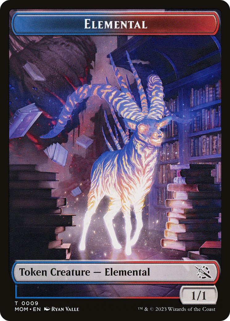 Elemental (TMOM-009) - March of the Machine Tokens Foil - Premium MTG Single from Wizards of the Coast - Just $0! Shop now at Game Crave Tournament Store