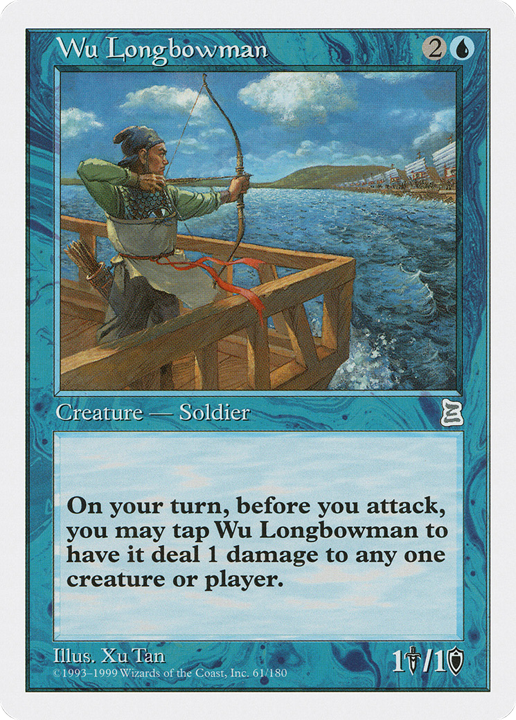 Wu Longbowman (PTK-061) - Portal Three Kingdoms - Premium MTG Single from Wizards of the Coast - Just $4.72! Shop now at Game Crave Tournament Store