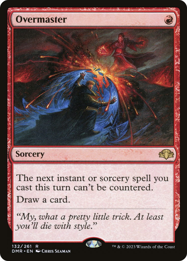 Overmaster (DMR-132) - Dominaria Remastered - Premium MTG Single from Wizards of the Coast - Just $0.25! Shop now at Game Crave Tournament Store