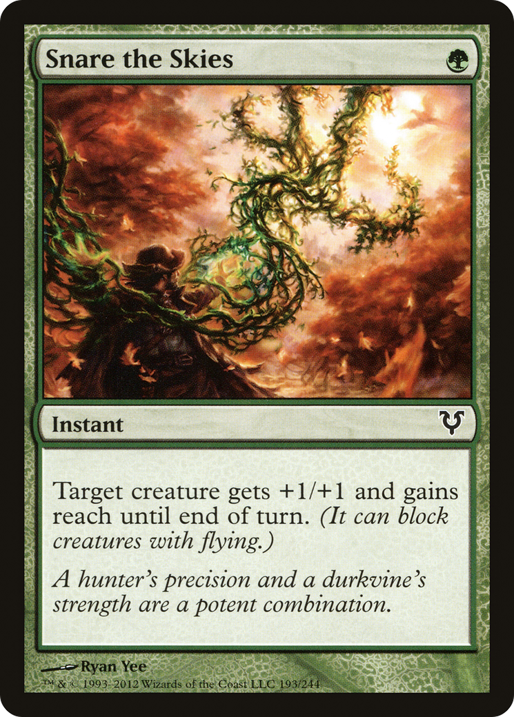 Snare the Skies (AVR-193) - Avacyn Restored - Premium MTG Single from Wizards of the Coast - Just $0.08! Shop now at Game Crave Tournament Store