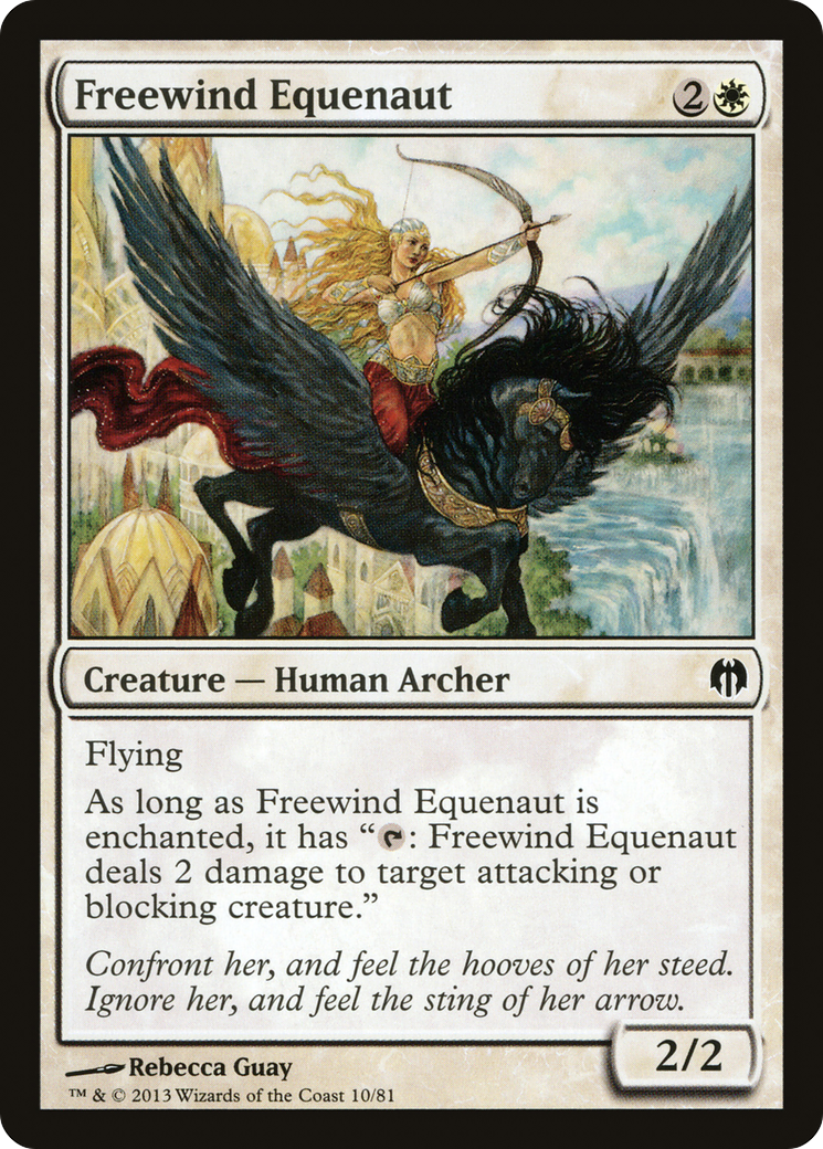 Freewind Equenaut (DDL-010) - Duel Decks: Heroes vs. Monsters - Premium MTG Single from Wizards of the Coast - Just $0.08! Shop now at Game Crave Tournament Store