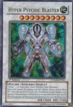 Hyper Psychic Blaster (CRMS-EN042) - Crimson Crisis 1st Edition - Premium Yugioh Single from Konami - Just $1.86! Shop now at Game Crave Tournament Store