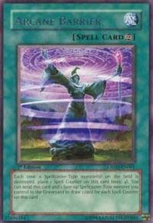 Arcane Barrier (CRMS-EN061) - Crimson Crisis 1st Edition - Premium Yugioh Single from Konami - Just $0.26! Shop now at Game Crave Tournament Store