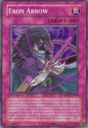 Ebon Arrow (CRMS-EN069) - Crimson Crisis Unlimited - Premium Yugioh Single from Konami - Just $0.25! Shop now at Game Crave Tournament Store