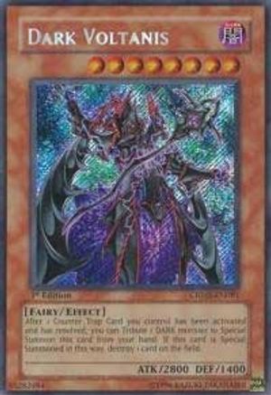 Dark Voltanis (CRMS-EN081) - Crimson Crisis Unlimited - Premium Yugioh Single from Konami - Just $7.06! Shop now at Game Crave Tournament Store