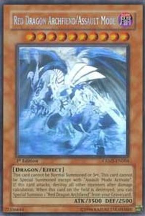 Red Dragon Archfiend/Assault Mode (Ghost Rare) (CRMS-EN004) - Crimson Crisis 1st Edition - Premium Yugioh Single from Konami - Just $83.94! Shop now at Game Crave Tournament Store