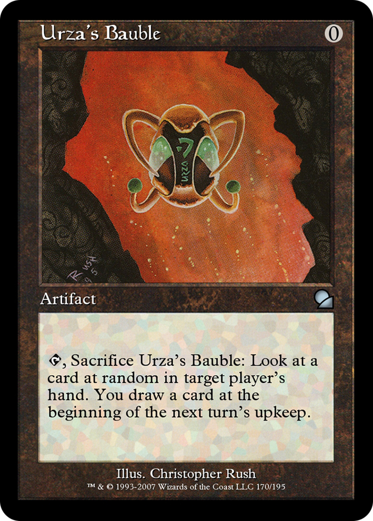 Urza's Bauble (ME1-170) - Masters Edition - Premium MTG Single from Wizards of the Coast - Just $0! Shop now at Game Crave Tournament Store