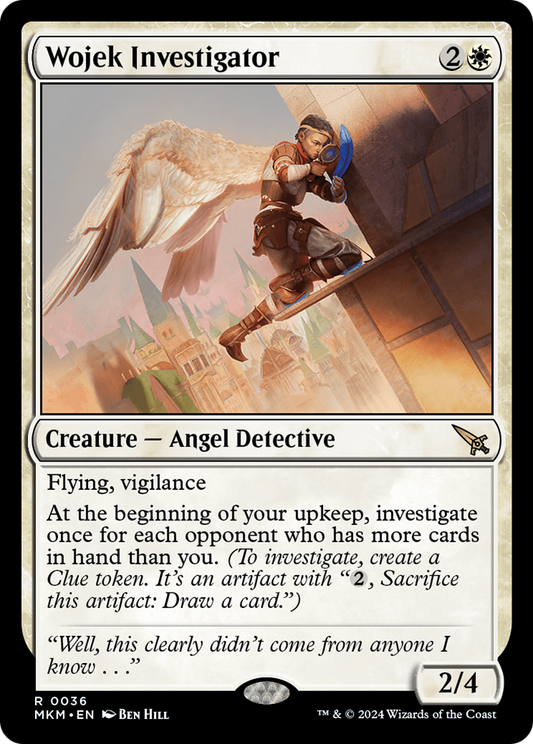 Wojek Investigator (MKM-036) - Murders at Karlov Manor - Premium MTG Single from Wizards of the Coast - Just $0.25! Shop now at Game Crave Tournament Store