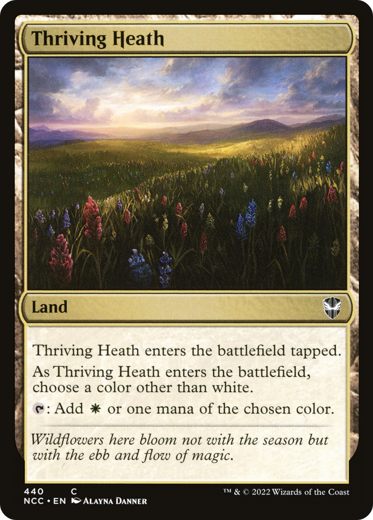 Thriving Heath (NCC-440) - New Capenna Commander - Premium MTG Single from Wizards of the Coast - Just $0.08! Shop now at Game Crave Tournament Store
