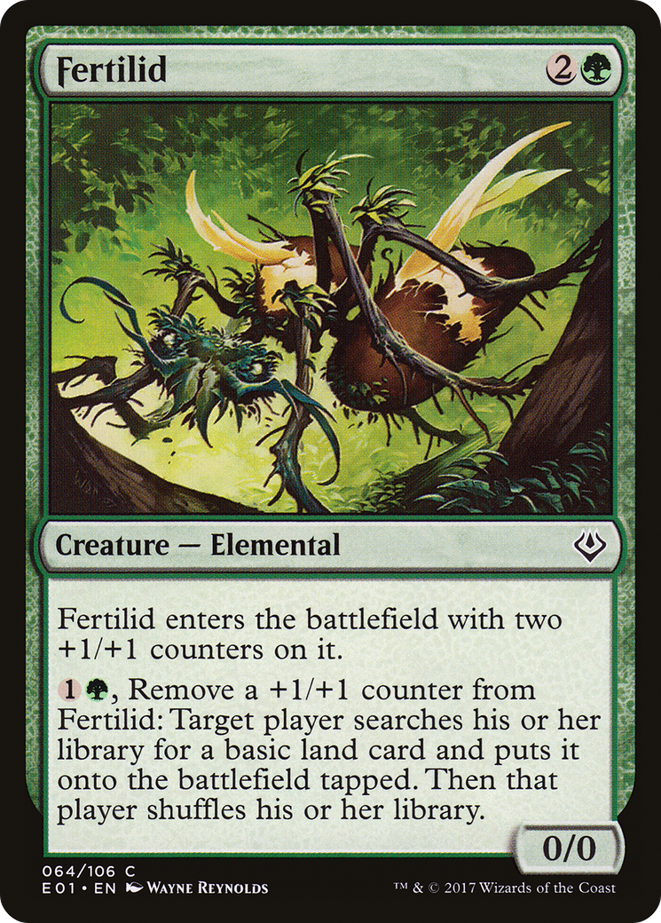 Fertilid (E01-064) - Archenemy: Nicol Bolas - Premium MTG Single from Wizards of the Coast - Just $0.08! Shop now at Game Crave Tournament Store