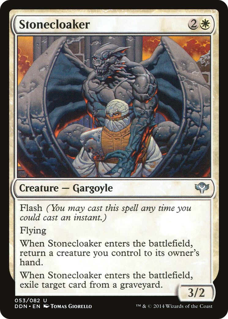 Stonecloaker (DDN-053) - Duel Decks: Speed vs. Cunning - Premium MTG Single from Wizards of the Coast - Just $0.25! Shop now at Game Crave Tournament Store