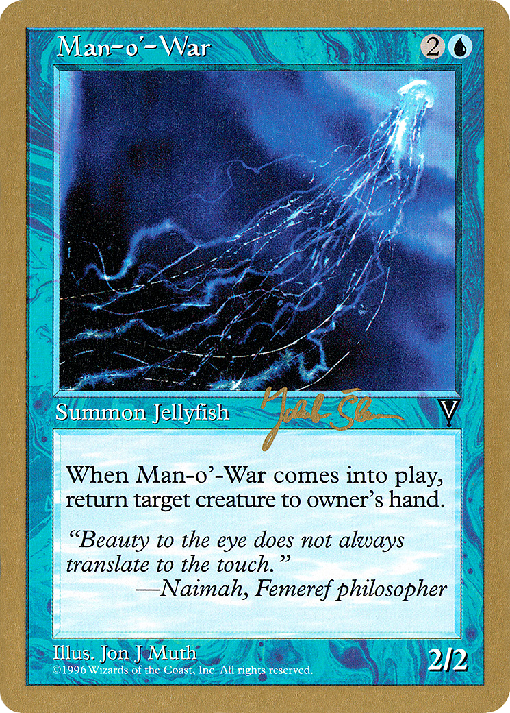 Man-o'-War (WC97-JS37) - World Championship Decks 1997 - Premium MTG Single from Wizards of the Coast - Just $0.09! Shop now at Game Crave Tournament Store