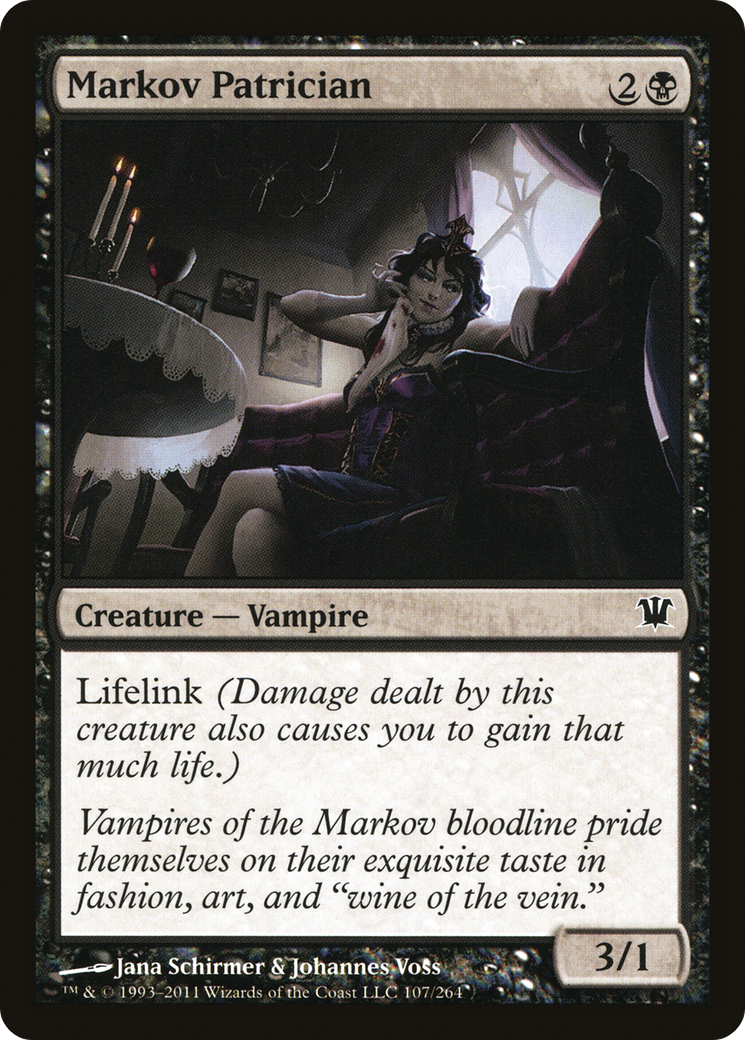 Markov Patrician (ISD-107) - Innistrad Foil - Premium MTG Single from Wizards of the Coast - Just $0.27! Shop now at Game Crave Tournament Store