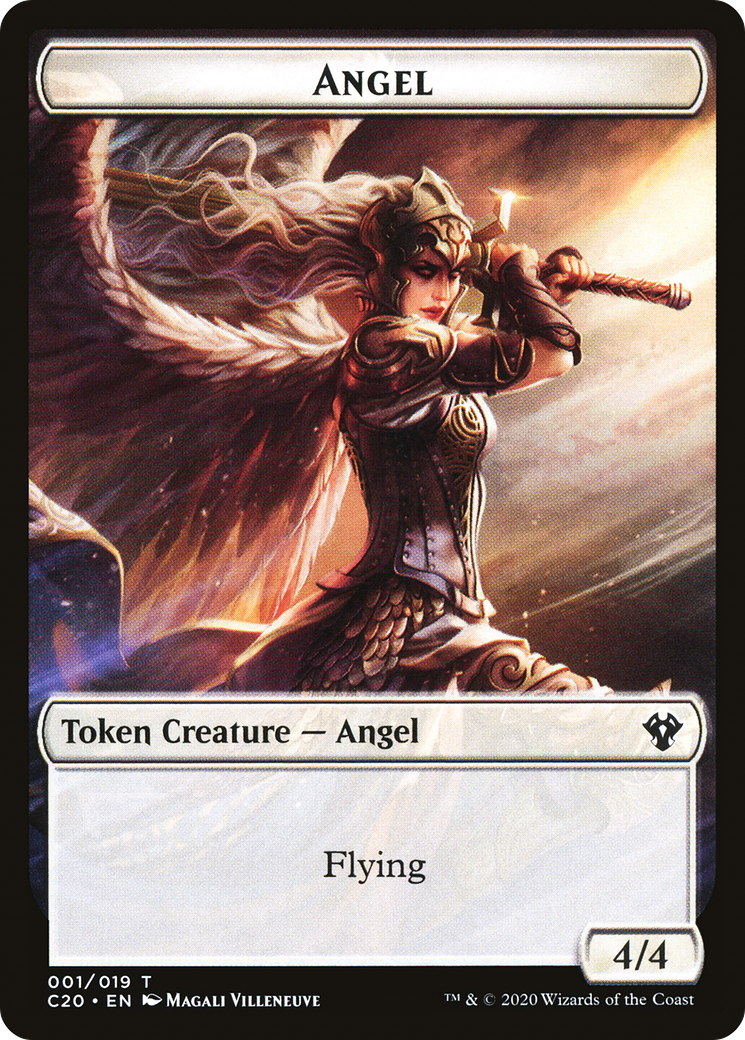 Angel (TC20-001) - Commander 2020 Tokens - Premium MTG Single from Wizards of the Coast - Just $0! Shop now at Game Crave Tournament Store