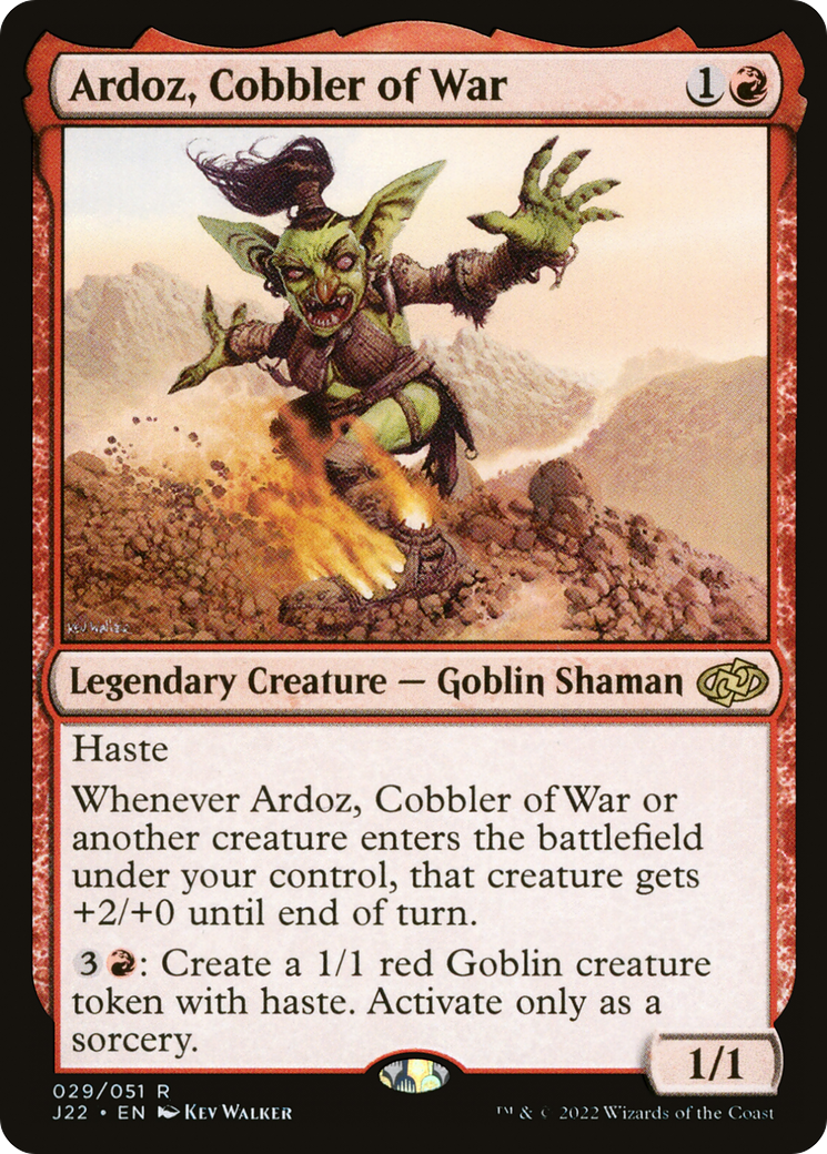 Ardoz, Cobbler of War (J22-029) - Jumpstart 2022 - Premium MTG Single from Wizards of the Coast - Just $1.60! Shop now at Game Crave Tournament Store