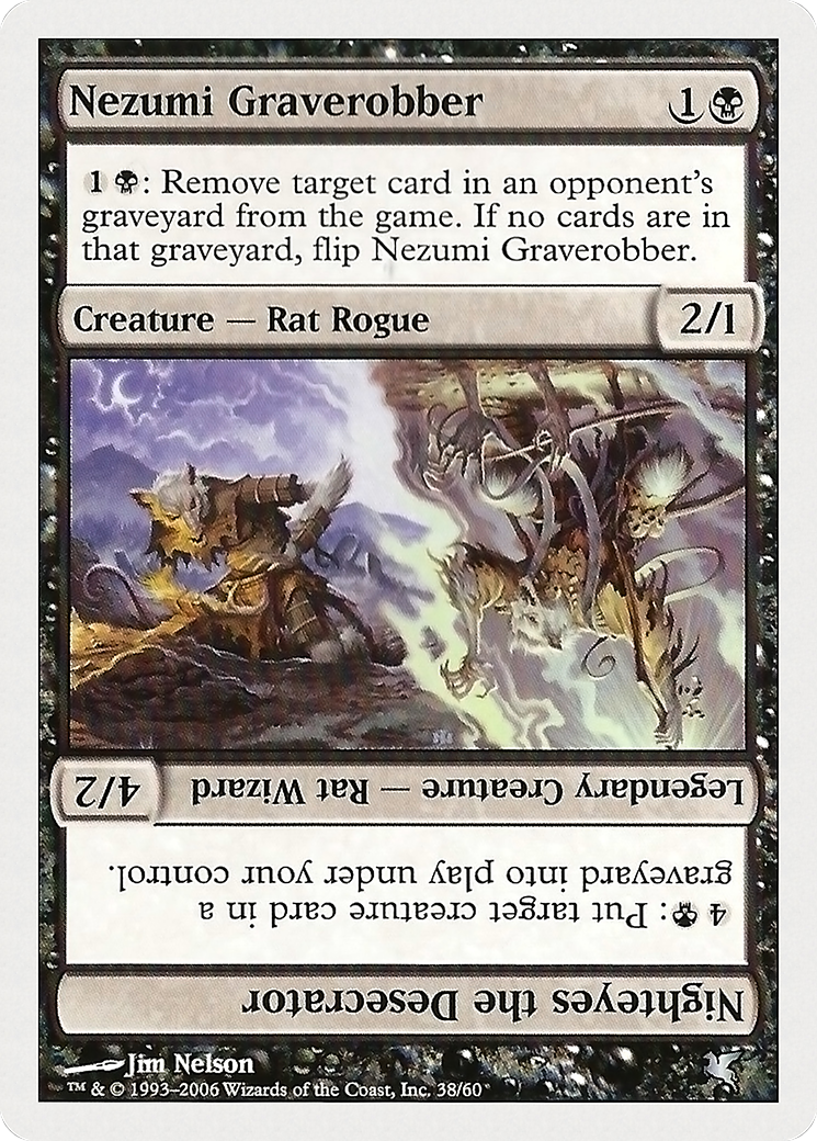 Nezumi Graverobber // Nighteyes the Desecrator (PHUK-038) - Hachette UK - Premium MTG Single from Wizards of the Coast - Just $0! Shop now at Game Crave Tournament Store