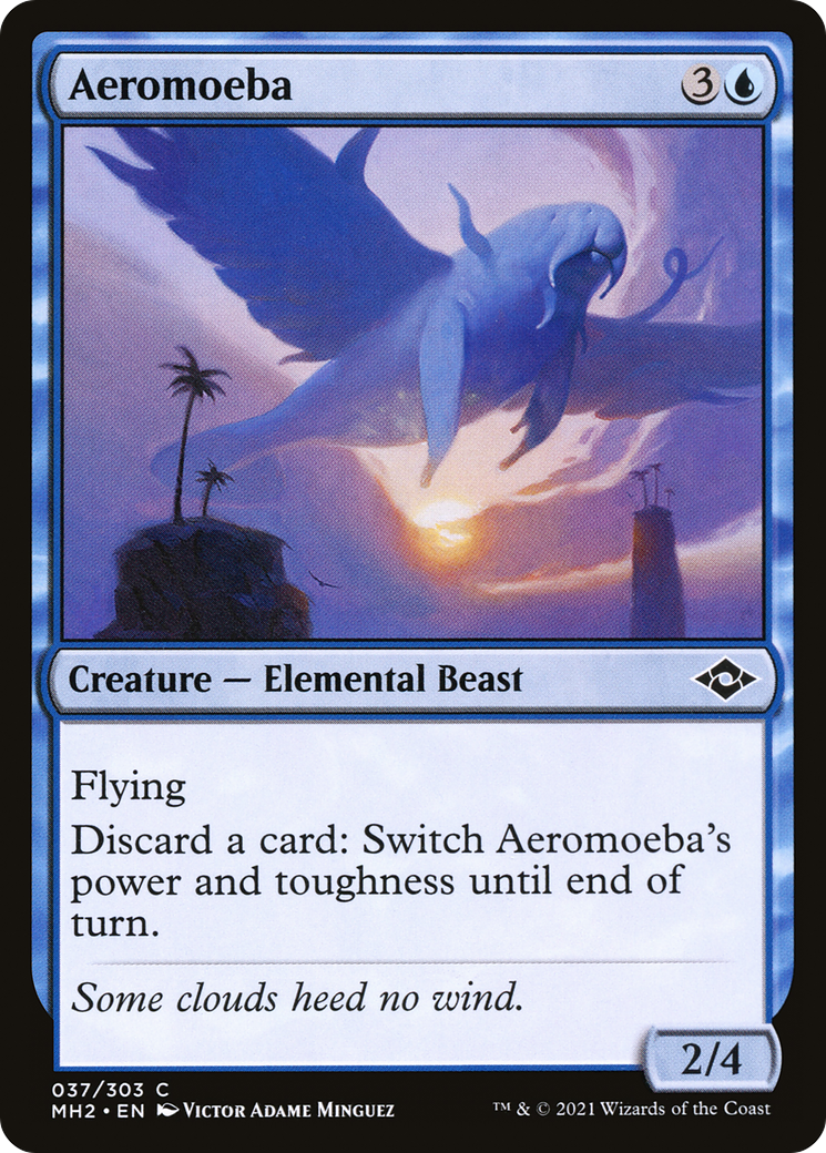 Aeromoeba (MH2-037) - Modern Horizons 2 - Premium MTG Single from Wizards of the Coast - Just $0.08! Shop now at Game Crave Tournament Store
